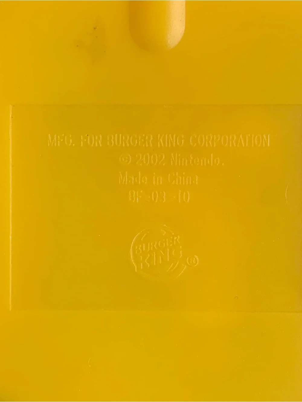 vintage 2002 Burger King 